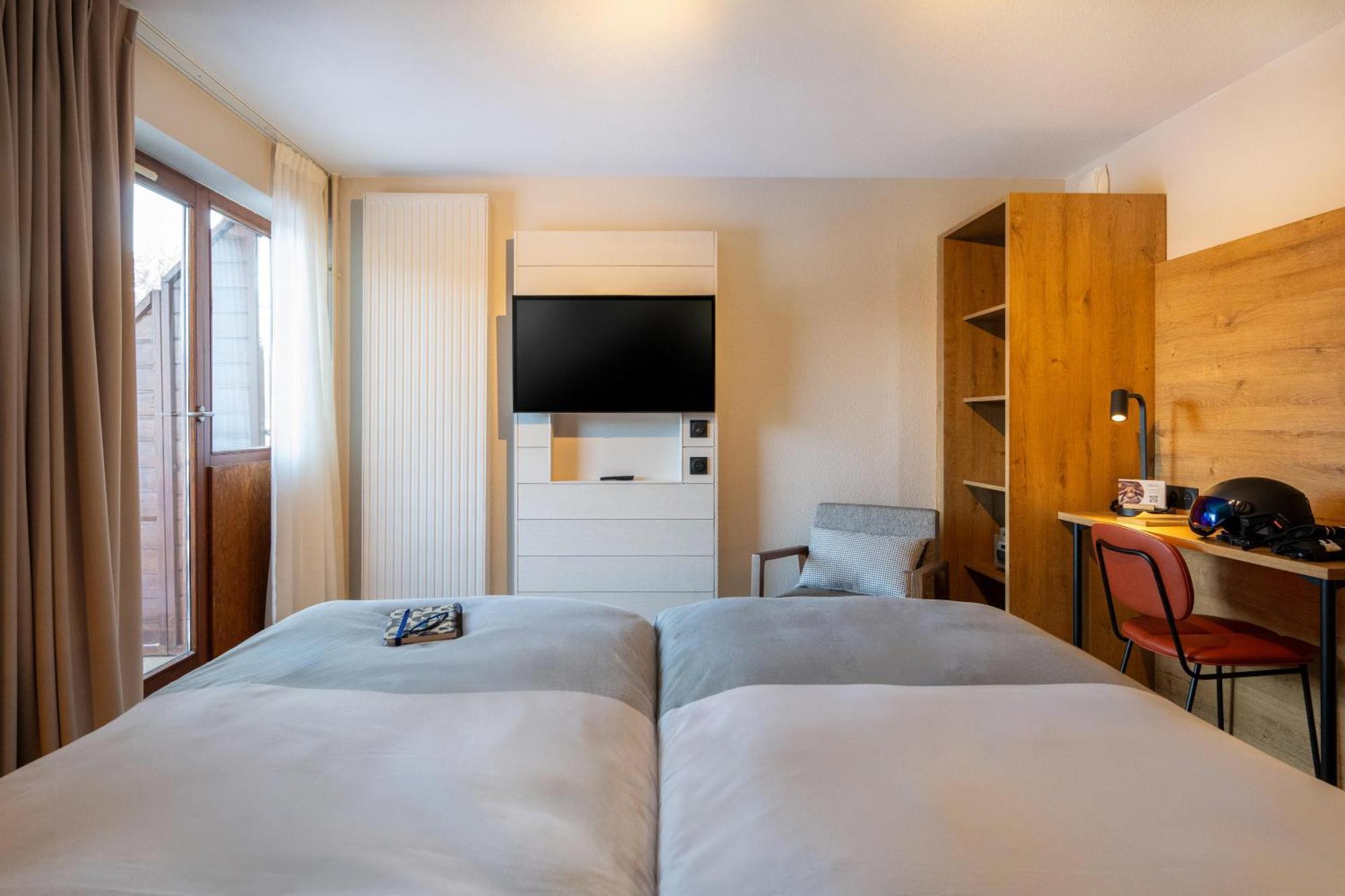 Belambra Clubs Les Saisies - Les Embrunes - Ski Pass Included Villard-sur-Doron Kamer foto